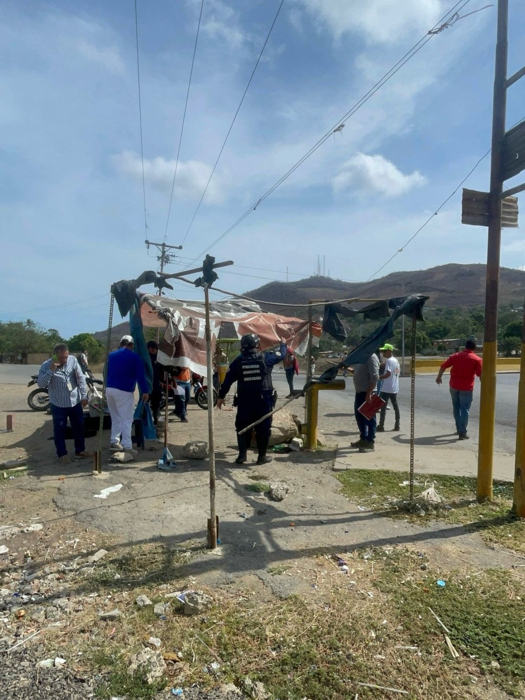 Realizaron jornada de reordenamiento en adyacencias del Complejo Hospitalario Luis&nbsp;Razetti