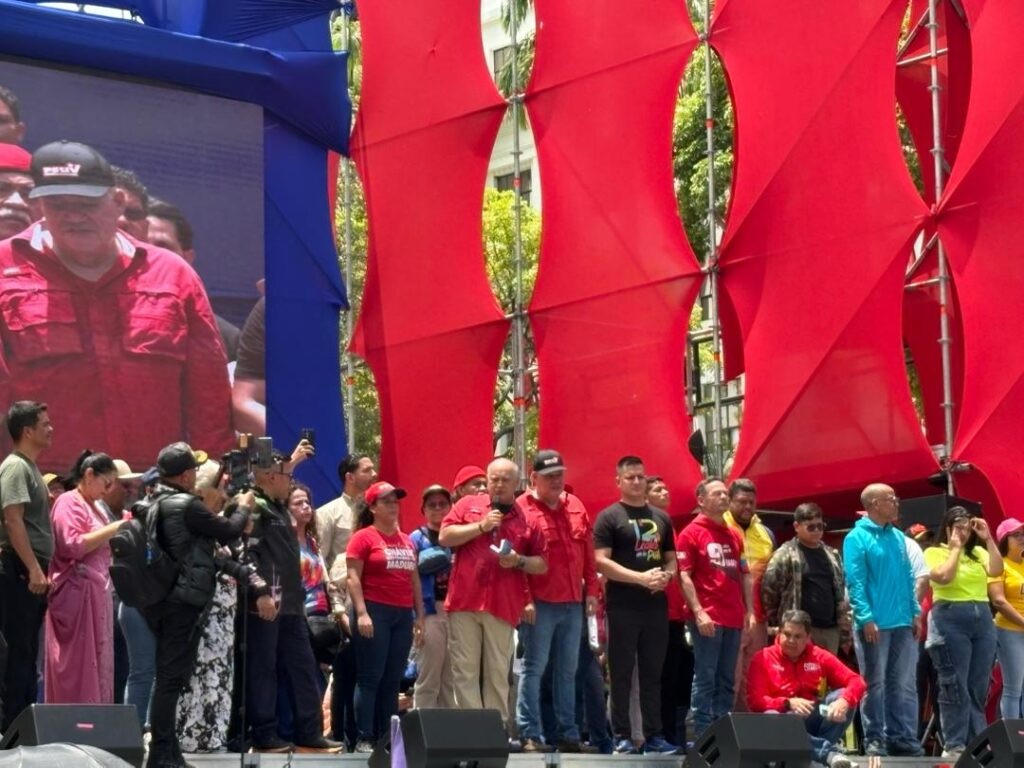 Oficialismo marchó este jueves en&nbsp;Caracas
