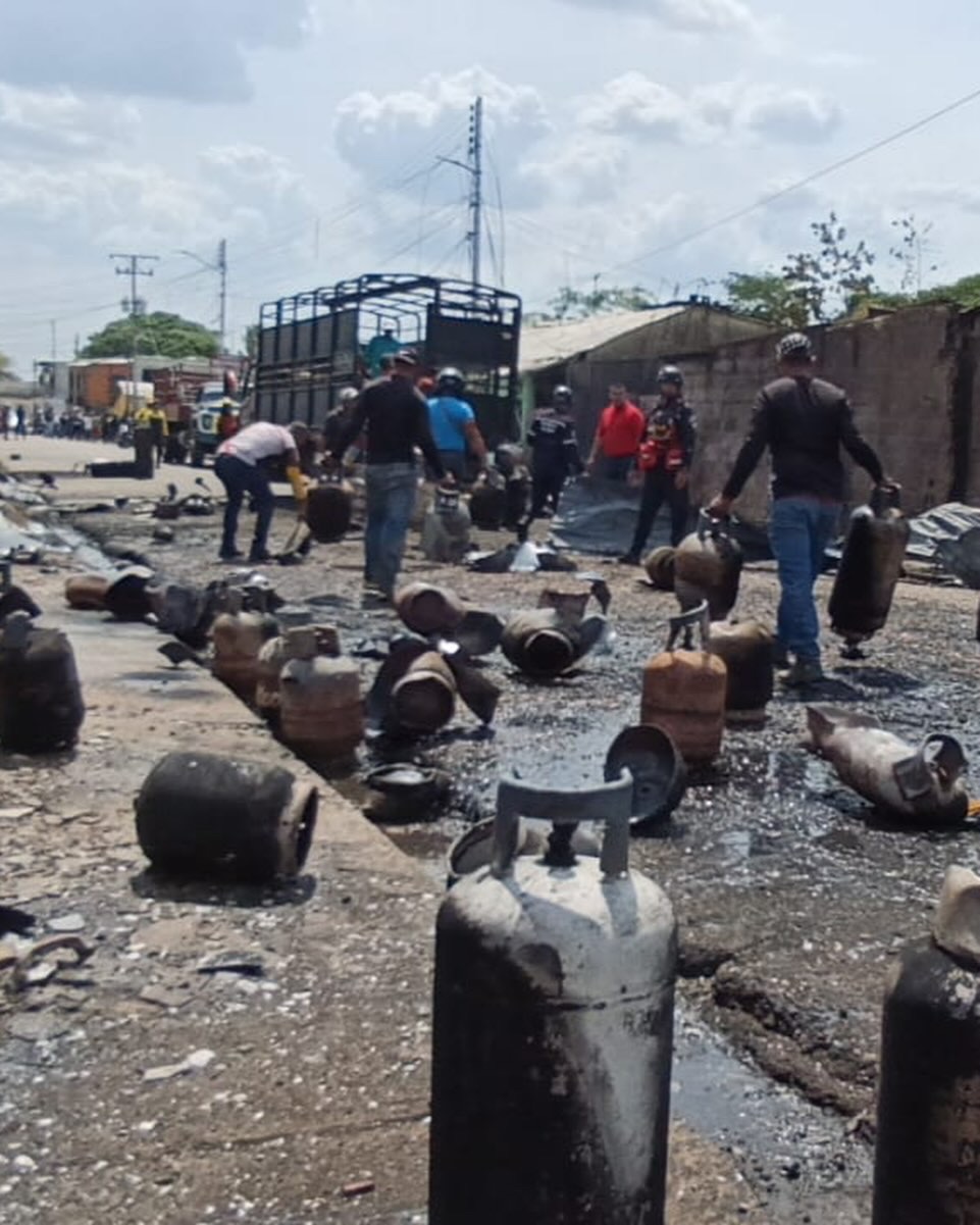 Explosión de cilindros de gas afectó 5 viviendas en&nbsp;Cojedes