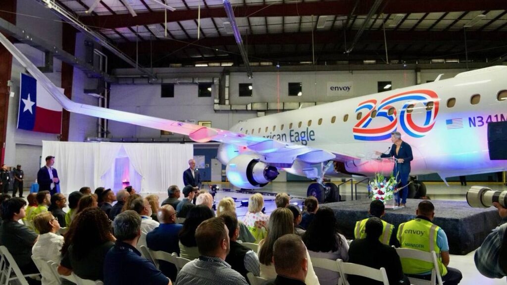 American Airlines presentó el avión con el que retomará vuelos directos a&nbsp;Venezuela