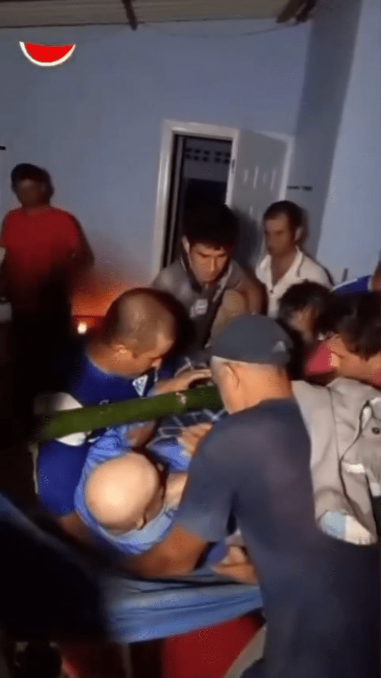 Rescataron a familia tras colapso de montaña en Táchira