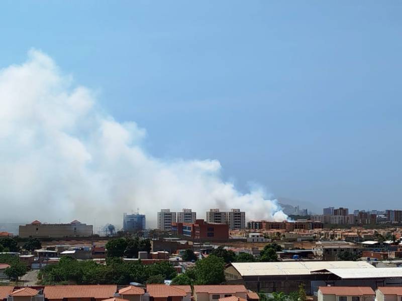 Reportan incendio en La Costanera de&nbsp;Barcelona