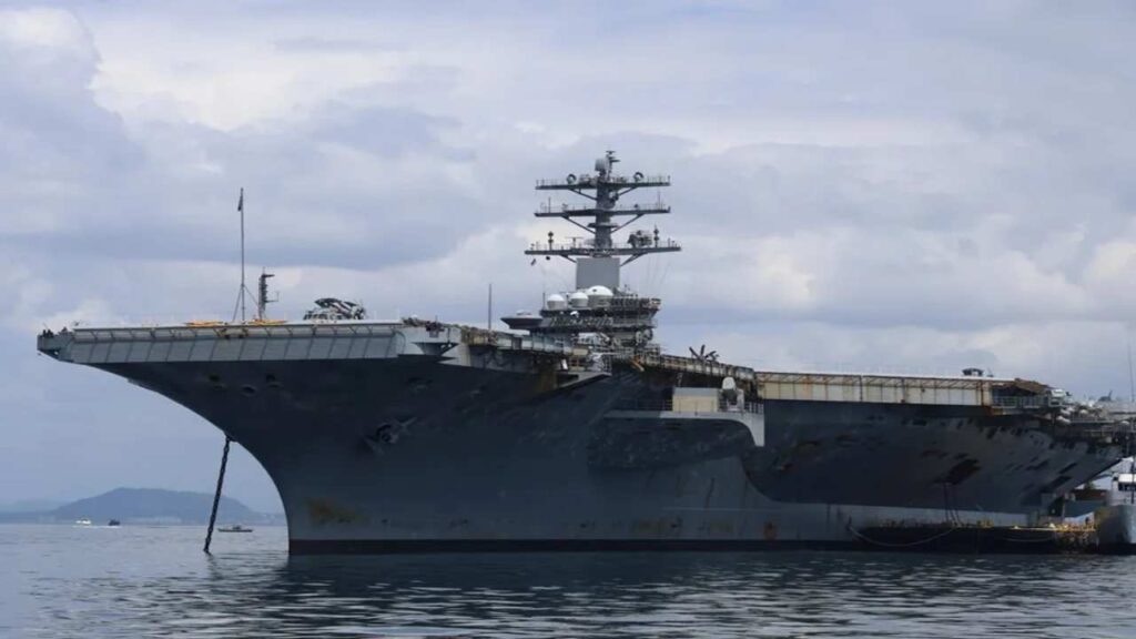 El portaviones Nimitz de EEUU es desplegado en el&nbsp;Caribe