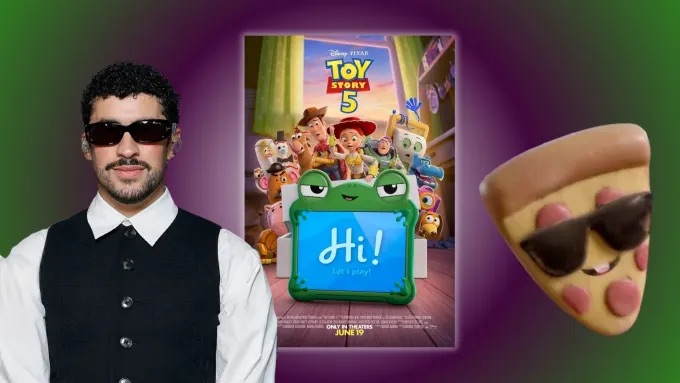 Bad Bunny se une al elenco de ‘Toy Story 5’ en el personaje de Pizza con Gafas de&nbsp;Sol