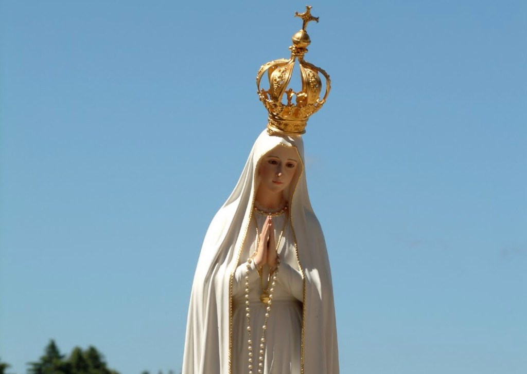 Católicos celebran 109 años de la primera aparición de la Virgen de&nbsp;Fátima