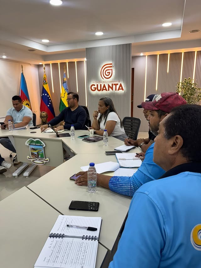 Instalaron en Guanta mesa de trabajo de&nbsp;agua