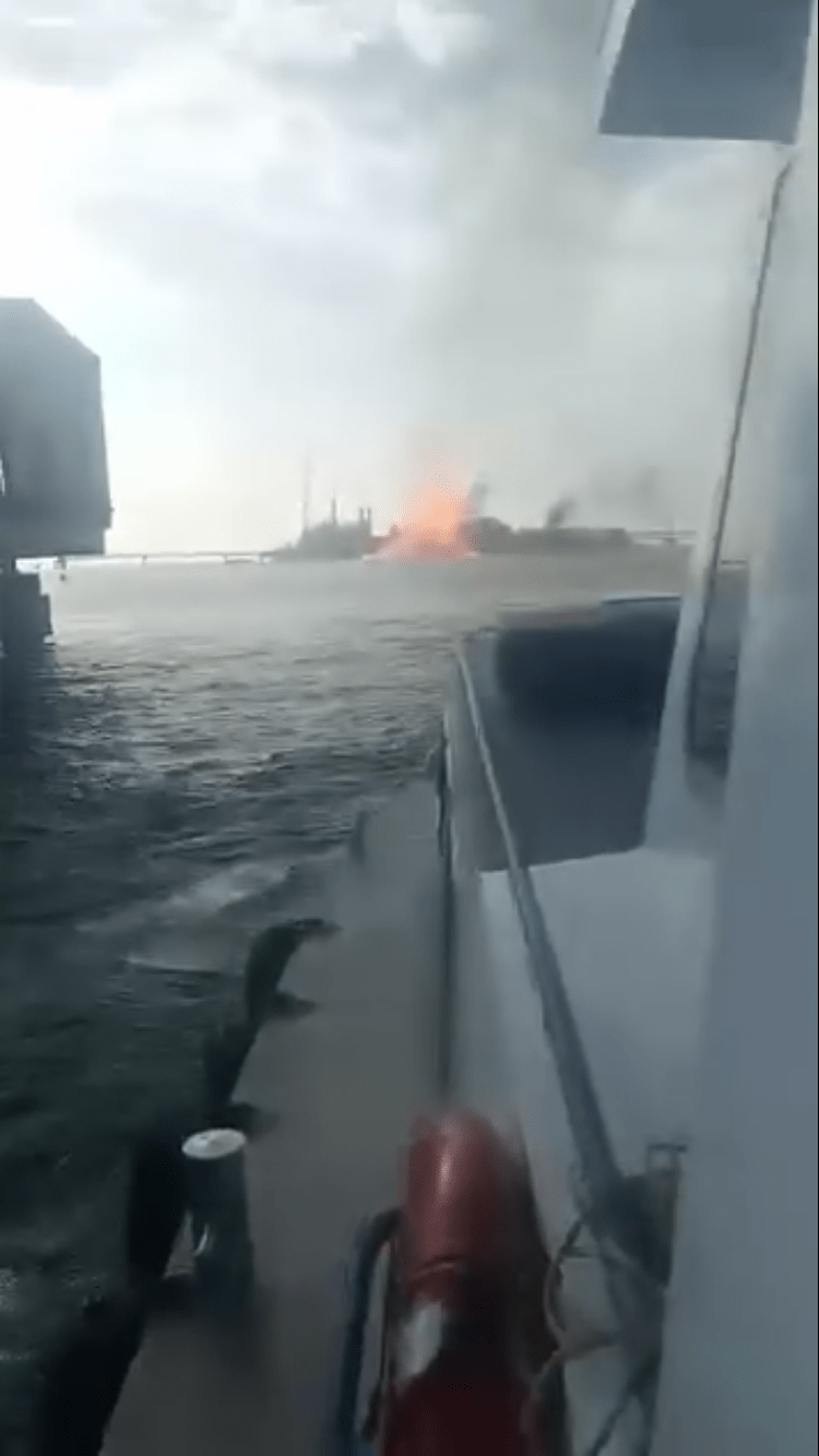 Reportan explosión en la planta Lamargas en el Lago de&nbsp;Maracaibo&nbsp;