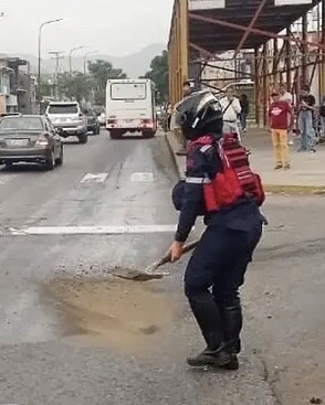 Bomberos controlaron derrame de gasoil en la Avenida&nbsp;Intercomunal