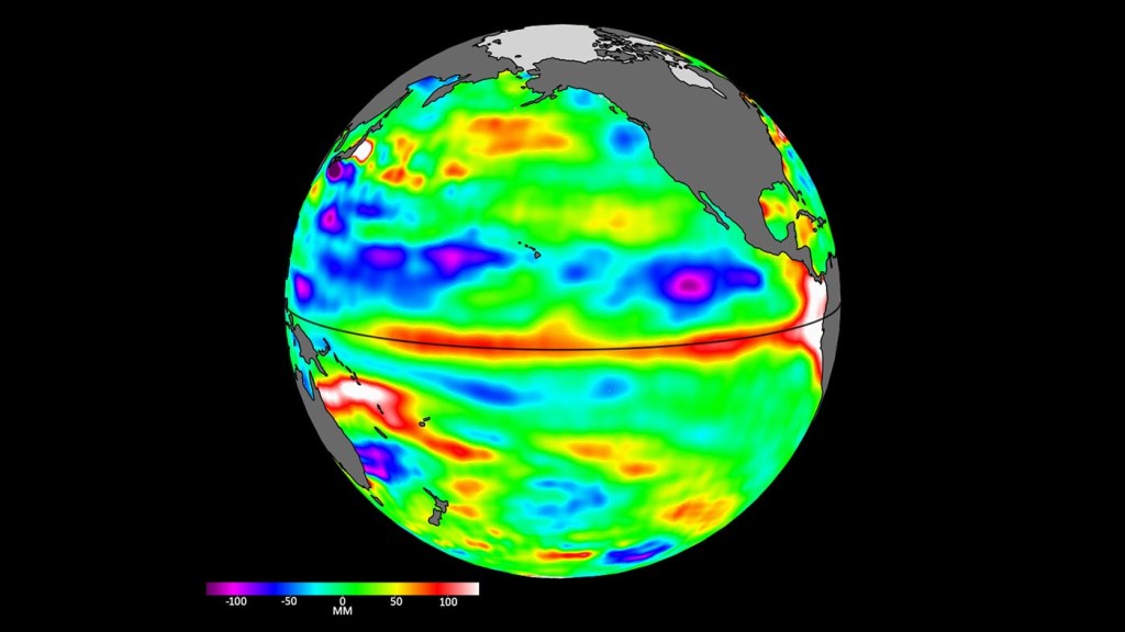 Alerta climática: Satélite detecta indicios de un nuevo fenómeno de El Niño en el Pacífico