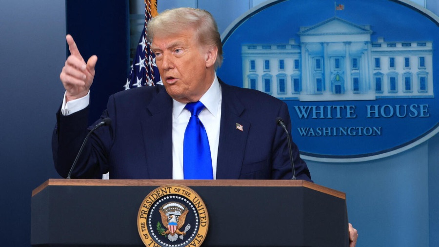 Trump dice que en Venezuela la gente “está&nbsp;feliz”