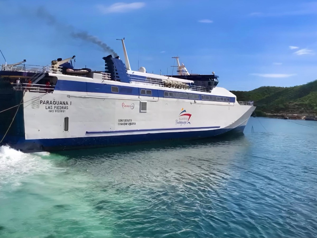 Reactivarán buque Paraguaná I para cubrir ruta Anzoátegui-Margarita
