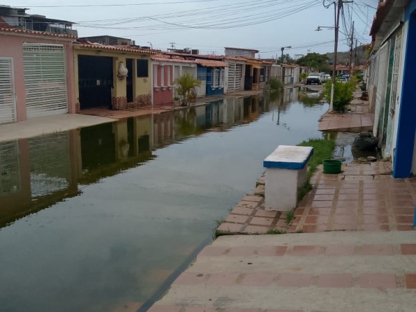 Vecinos de Los Vidriales denuncian desborde de aguas&nbsp;servidas