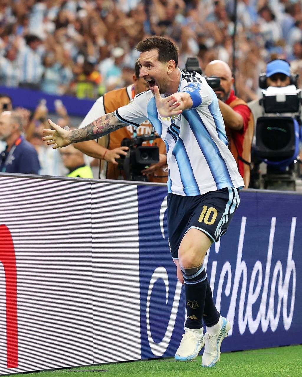 Messi se convirtió en el máximo goleador de los mundiales