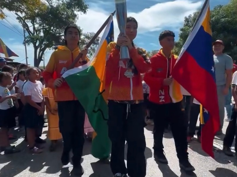 Guanta recibió la antorcha de los XX juegos deportivos nacionales estudiantiles&nbsp;2026