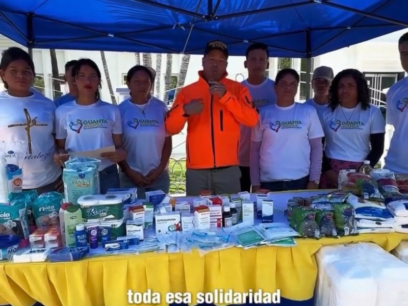 Guanta se solidariza: habilitan centro de&nbsp;acopio