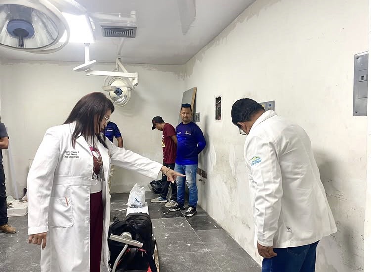 Inician rehabilitación del quirófano de emergencia en el Hospital Luis Razetti