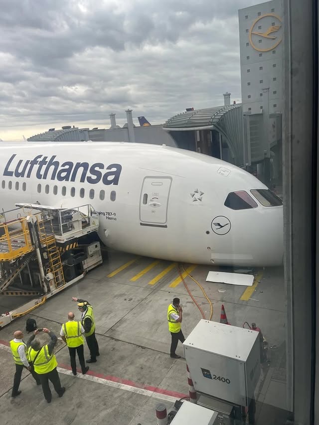 Colapso inesperado de un avión de Lufthansa en Alemania dejó varios&nbsp;heridos