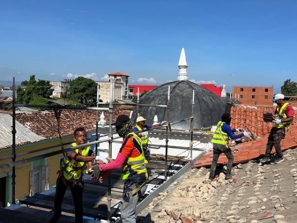 Alcaldía de Barcelona inició rehabilitación del techo de la&nbsp;Catedral