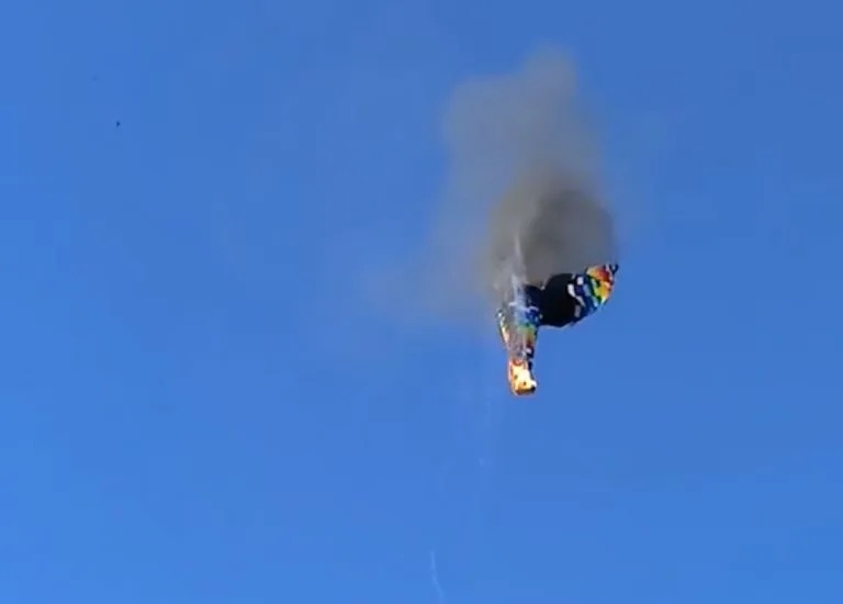 Trágico accidente de globo aerostático dejó ocho muertos en el sur de Brasil