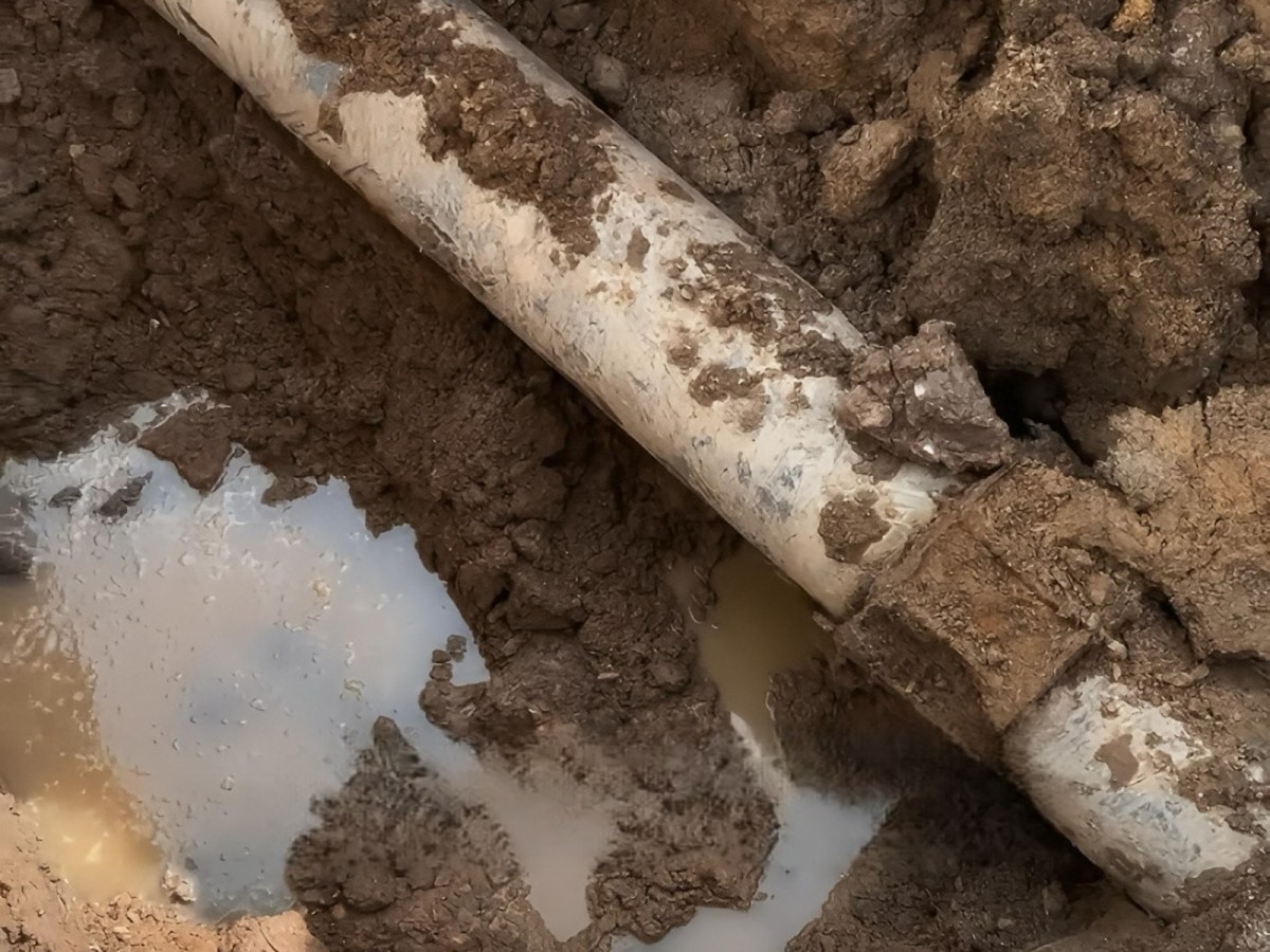 Ejecutan trabajos de reparación de tubería de doce pulgadas en&nbsp;Guanta