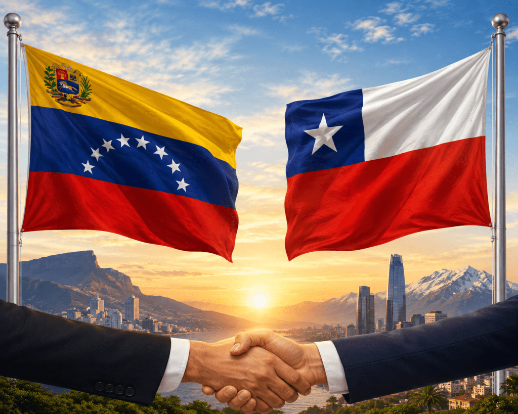 Venezuela y Chile inician proceso para normalizar sus relaciones&nbsp;bilaterales