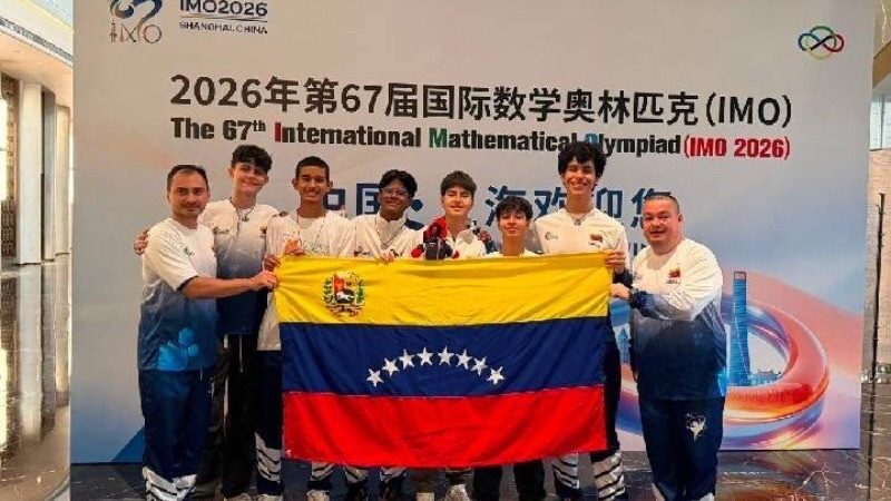 Jovenes venezolanos destacaron en la 67ª Olimpiada Internacional de Matemática en&nbsp;China