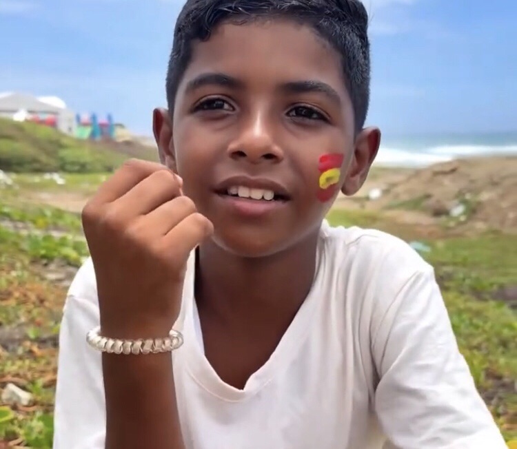 Niño guaireño relató su experiencia tras el terremoto y compartíos que sueña con ser Presidente