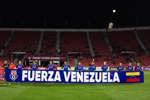 Universidad de Chile honra a las víctimas del terremoto en Venezuela durante la Copa Chile 2026