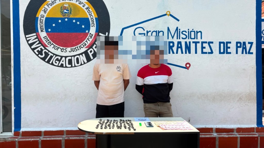 Detenidos tres sujetos por presunto microtráfico en&nbsp;Guanta