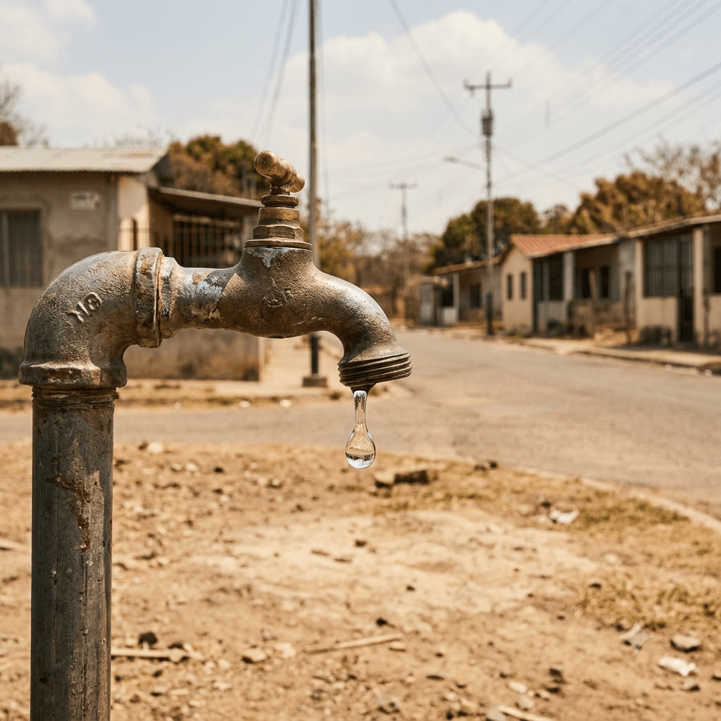 Reportan fallas en el suministro de agua en la zona norte de&nbsp;Anzoátegui