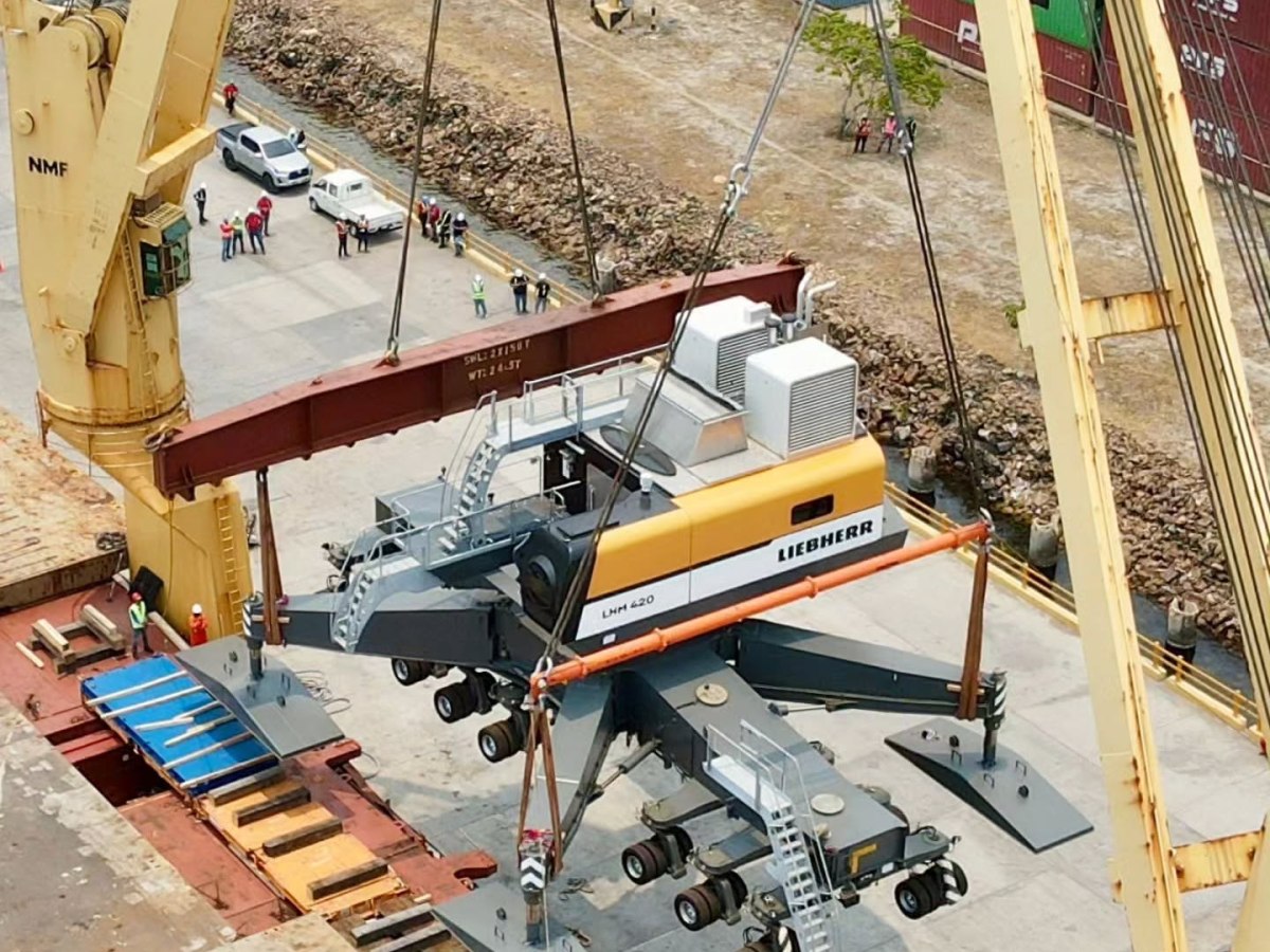 Puerto de Guanta incorpora nueva grúa para fortalecer sus operaciones de&nbsp;carga