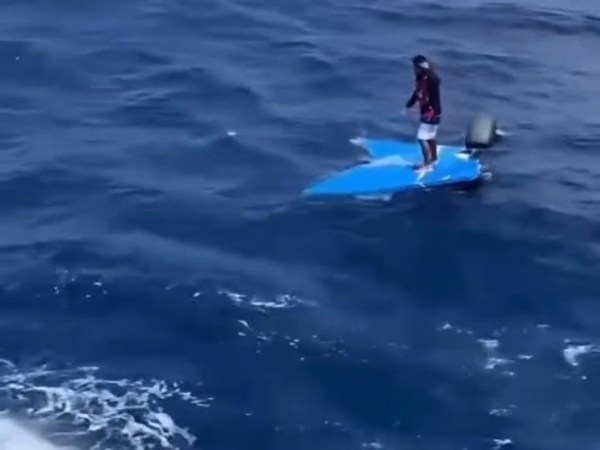 Rescatan con vida a pescador margariteño tras cinco días a la deriva en el mar, sus tres compañeros se&nbsp;ahogaron.