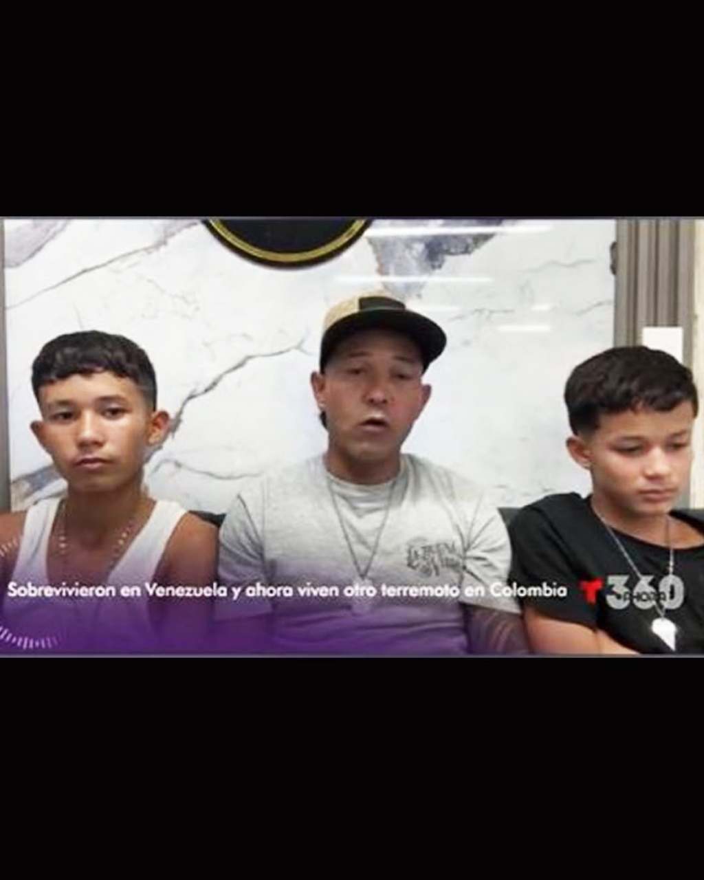 Hermanos de 15 y 17 años sobreviven a dos terremotos: primero en Venezuela y ahora en&nbsp;Colombia