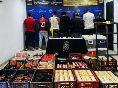 Detienen a siete personas por presunta venta de más de 400 kilos de alimentos en mal estado en&nbsp;Anzoátegui