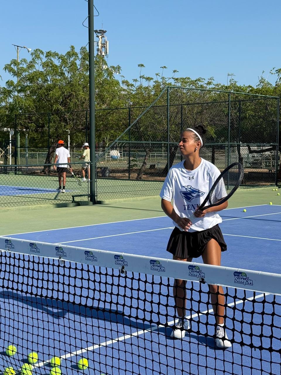 Venezolana que conquista el tenis universitario en Estados Unidos regresó a&nbsp;casa&nbsp;