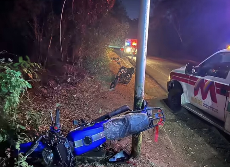 Accidente en la vía Santa Ana-La Asunción en Margarita cobró la vida de un adolescente