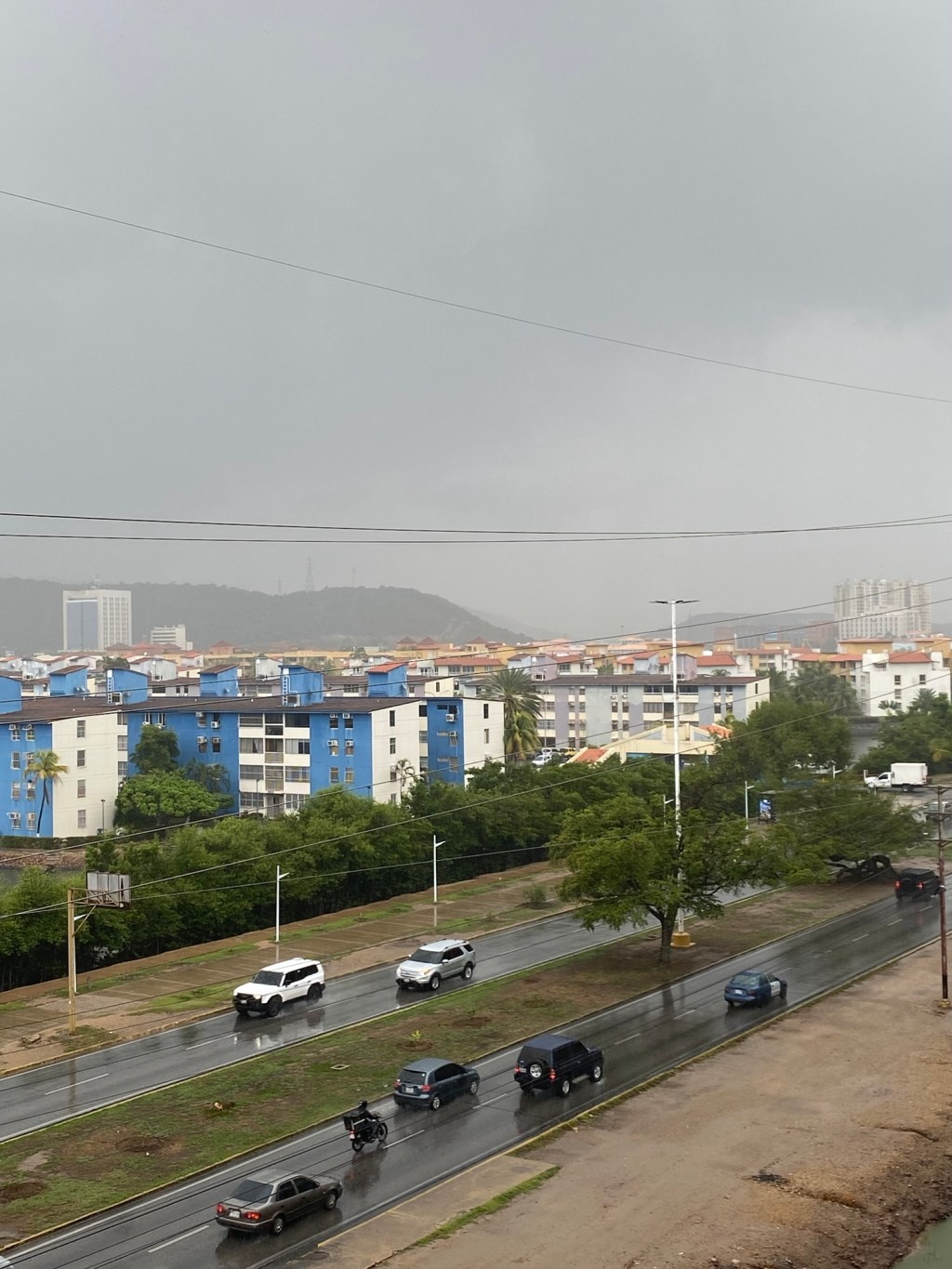 Fuerte lluvia se registró sobre la zona norte de Anzoátegui este&nbsp;viernes