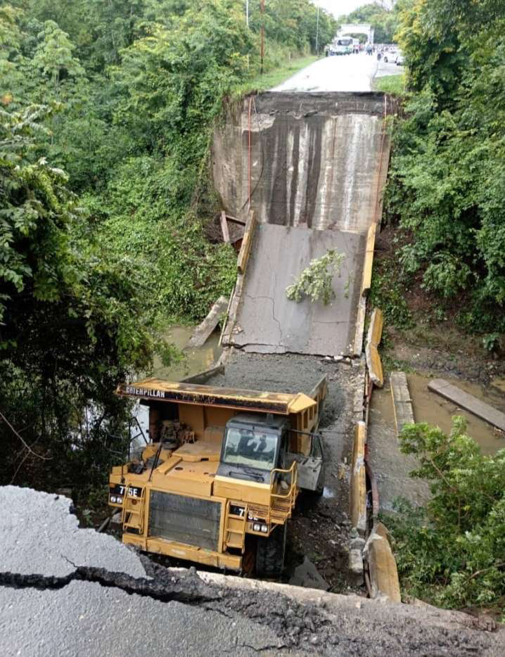 Colapsó puente que conecta a los estados Guárico y&nbsp;Aragua