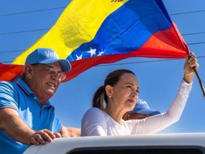 María Corina Machado se emocionó por el regreso de Omar González a&nbsp;Venezuela