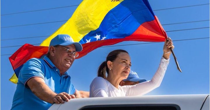 María Corina Machado se emocionó por el regreso de Omar González a&nbsp;Venezuela