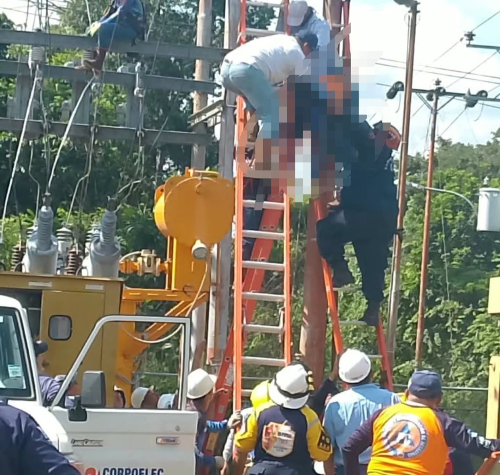 Técnico de Corpoelec fallece durante instalación de transformador en&nbsp;Bolívar