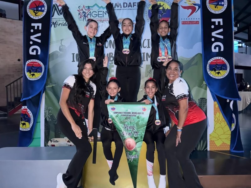 13 medallas y un subcampeonato: gimnastas anzoatiguenses arrasaron en el Campeonato&nbsp;Nacional