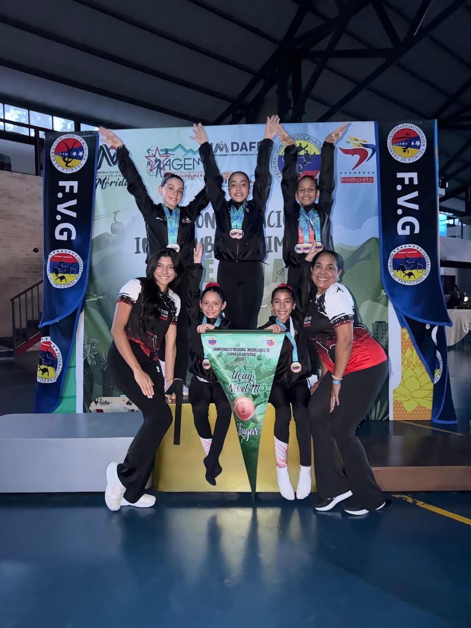 13 medallas y un subcampeonato: gimnastas anzoatiguenses arrasaron en el Campeonato Nacional