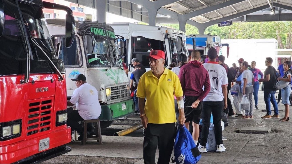 Más de 300 mil personas se movilizaron por el Terminal de Maturín durante la temporada vacacional