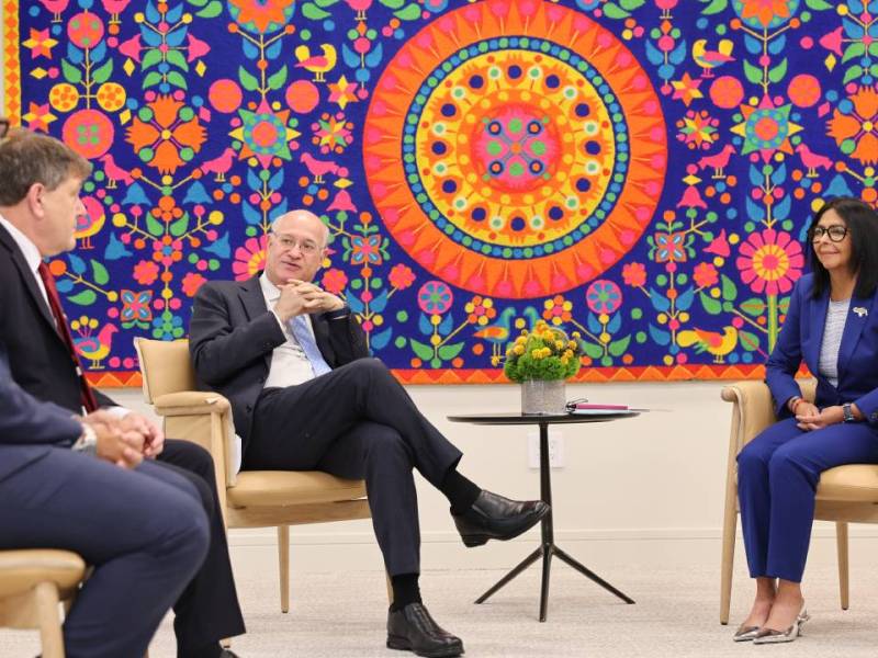 Rodríguez se reunió con autoridades del BID en Nueva&nbsp;York