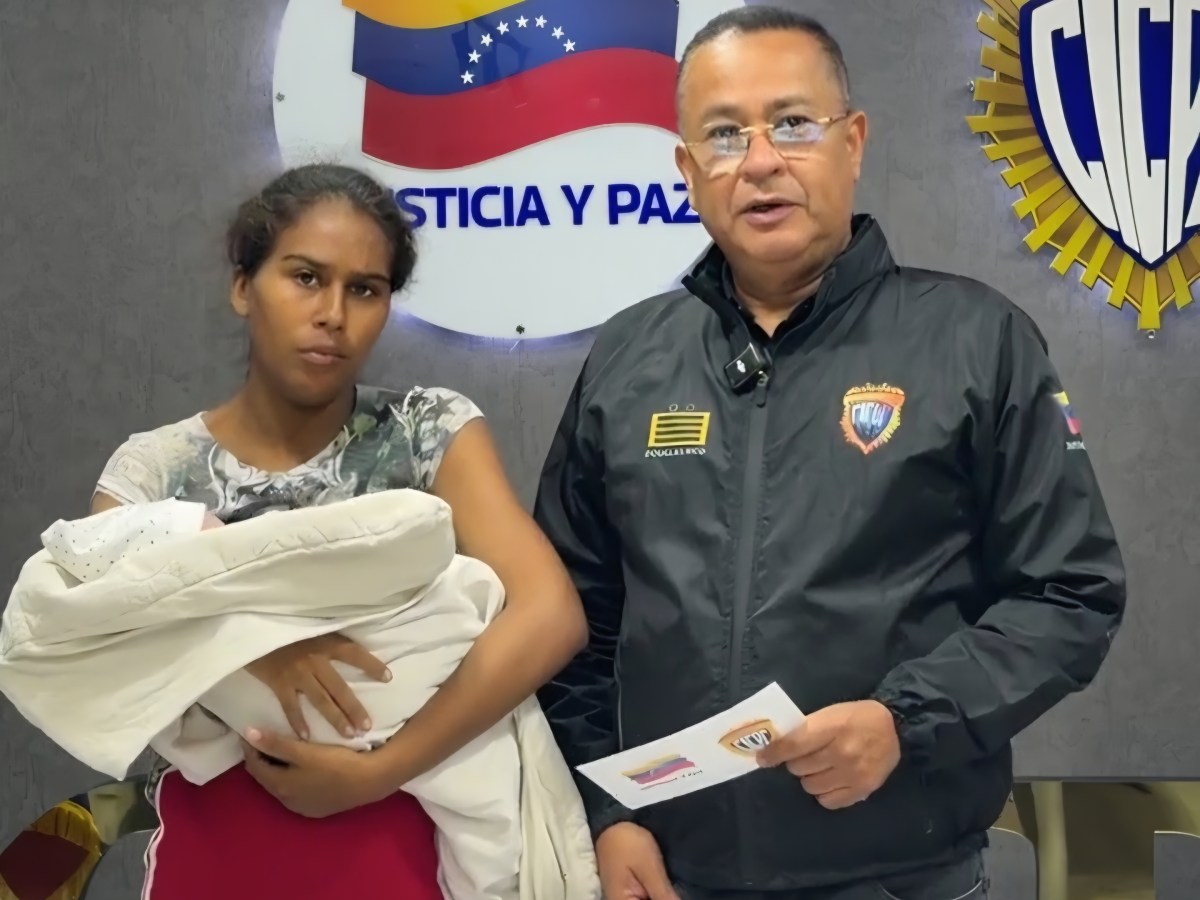 Cicpc rescata a recién nacida de dos días que habría sido raptada en&nbsp;Caracas