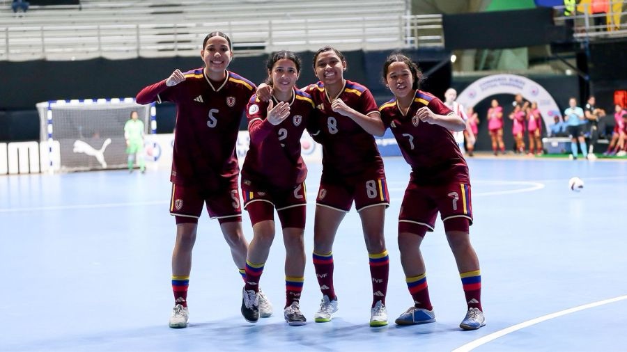 Vinotinto femenina de futsal sub-20 se clasificó a semifinales en el&nbsp;Suramericano