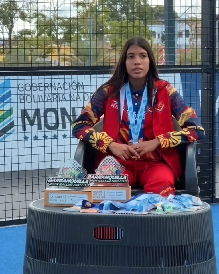 Joven venezolana conquista el ráquetbol nacional e&nbsp;internacional