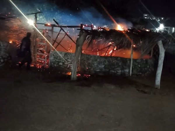 Se registró incendio en las inmediaciones de Playa Cangrejo de&nbsp;Lechería&nbsp;