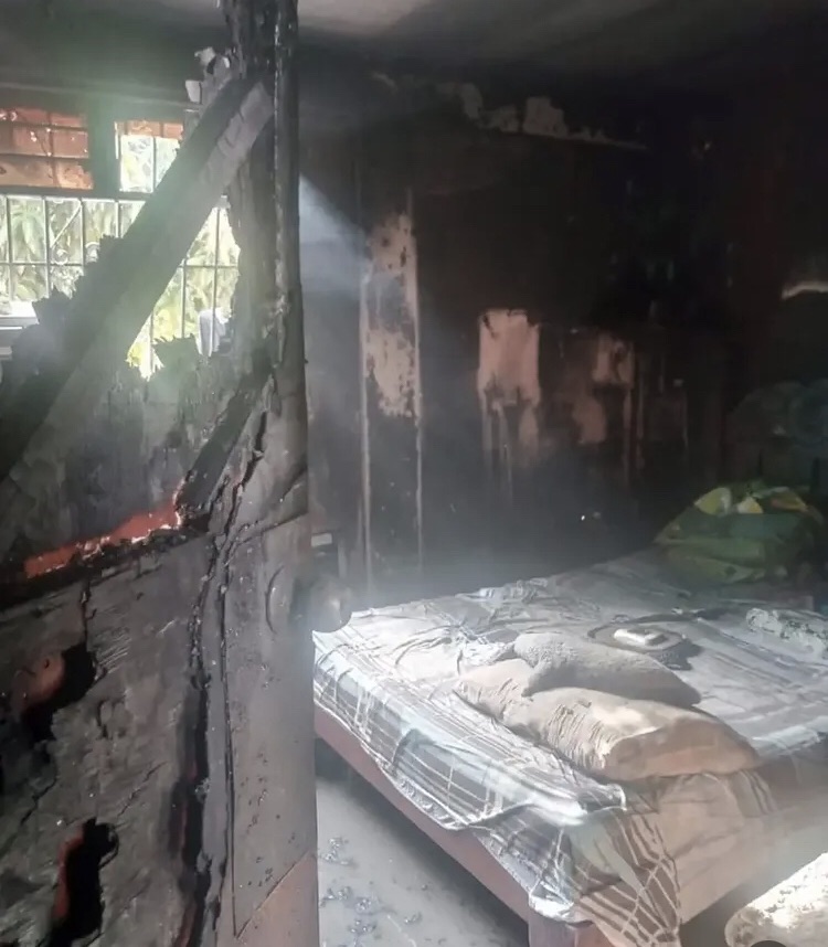 Dos personas resultaron heridos tras incendio en un edificio del 23 de Enero en Caracas